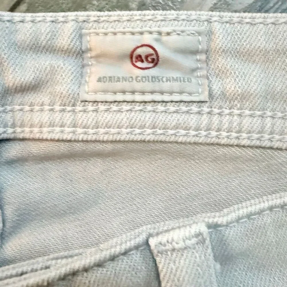 AG Adriano Goldschmied Men's Premium Denim Jeans Light Grey Wash Sz 32  NWOT